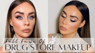 LUXURY LOOKING MAKEUP FOR LESS | FULL FACE OF DRUGSTORE AND  AFFORDABLE MAKEUP | Jessica Lily