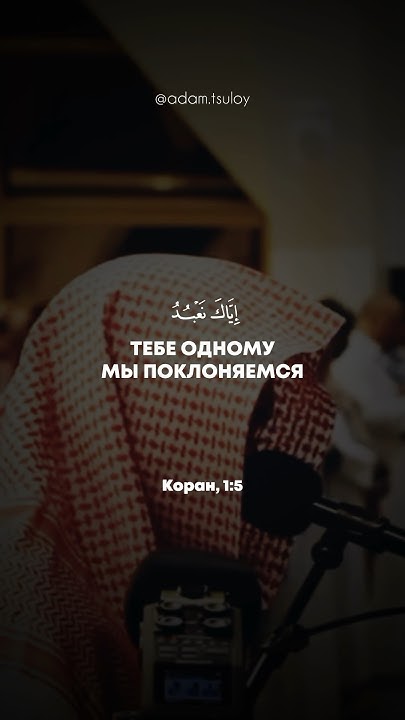 Сура 1. Аль-Фатиха (Открывающая Коран)📖 Умайр Шамим #quran # ...