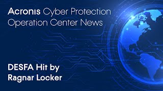DESFA Hit by Ragnar Locker | Cyber Protection Operation Center News