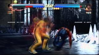 Tekken Tag 2 - Marshall & Forest Law combo 2 (preview)