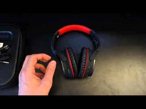 AUSDOM ANC7 Bluetooth aptX Active Noise Cancellation Headphones Review - By TotallydubbedHD