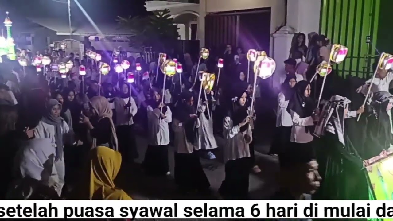 Pawai Takbir [] Tradisi Lebaran Topat 1446 H