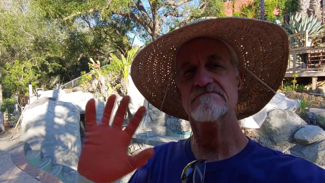 Video 7 , How To Make a Fake Rock Grotto, Slide Waterfall YouTube