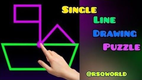 Single line Drawing Puzzle 🧩 Level 101 to 200