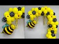 Honeybee Theme Balloon decorations for birthday