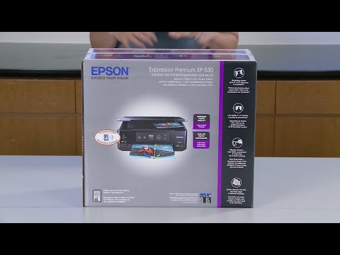 Epson Expression XP-530 | Unboxing the Small-in-One