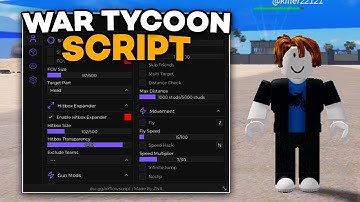 [FREE] War Tycoon Script | Silent Aim, Auto Farm, Auto Complete, Aimbot, ESP, Speed | PC & MOBILE
