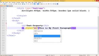 CSS  - Text Direction Property in Hindi/Urdu