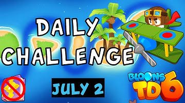 Bloons TD 6 Daily Challenge | Navy Challenge | No Hero No MK No Powers | July 2 2023