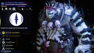 SHADOW OF WAR - UNIQUE THE ATTACK OF ARMY SAURON. DIFFICULTY GRAVEWALKER