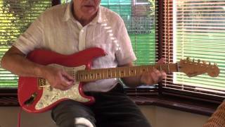 Video thumbnail of "Blue Shadow. The Apaches + BT & Free TAB. Phil McGarrick"