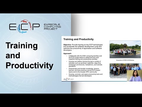 Brief overview: Training and Productivity portfolio