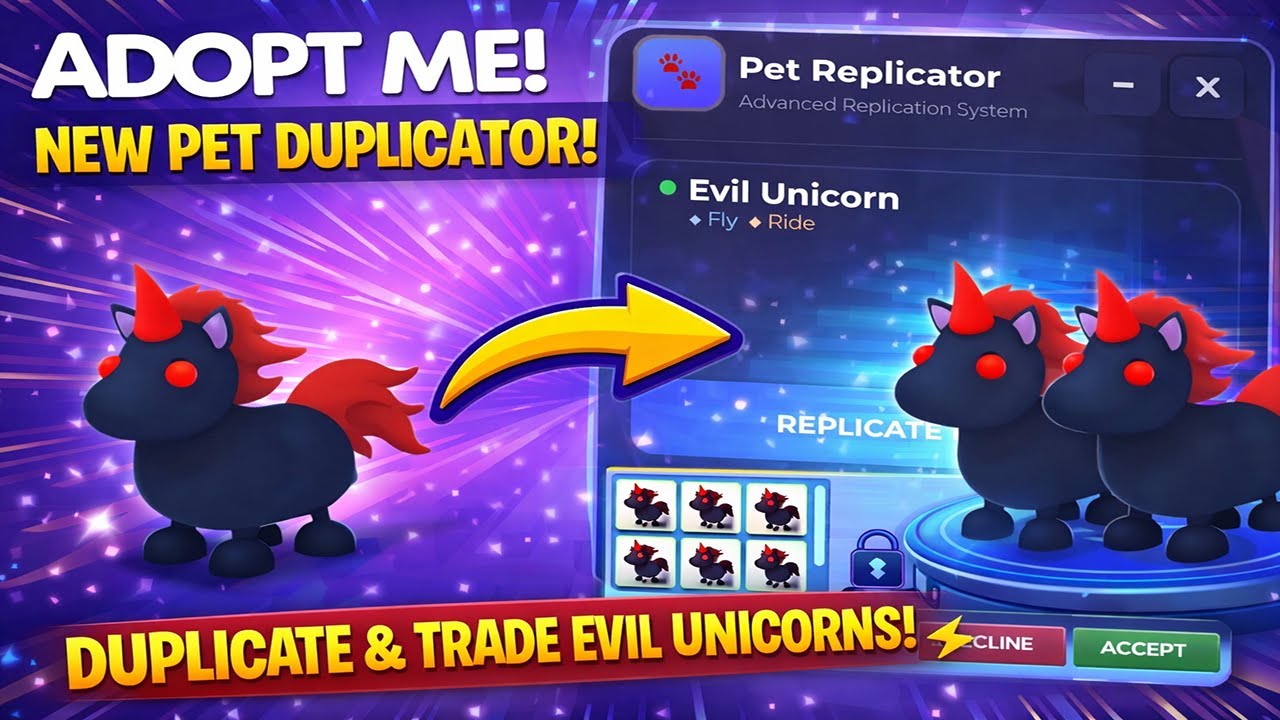 🦄 NEW Adopt Me Script PET DUPLICATOR 2026 | KEYLESS • TRADEABLE • WORKING PASTEBIN