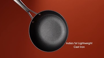 Stahl’s NextGen Cast Iron Frypan | India’s 1st Lightweight, Rust-Proof Cast Iron Frypan 🍳