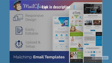 I will design and setup mailchimp email template