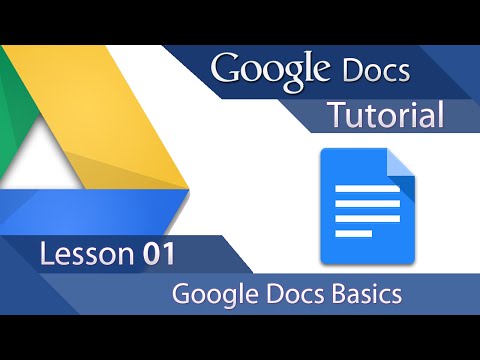 google-docs---tutorial-01---learn-the-basics