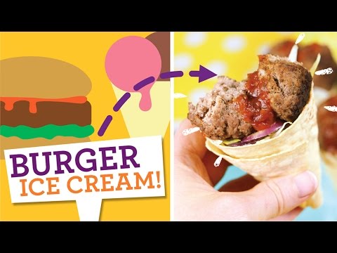 burger ice cream recipe