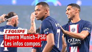 Bayern Munich-PSG : Les dernières infos compos avant le choc en Ligue des champions