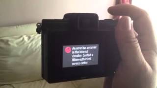 Nikon V1 Shutter Error