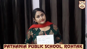 Pathania World Campus- Class 1-Evs  Activities for E.V-2