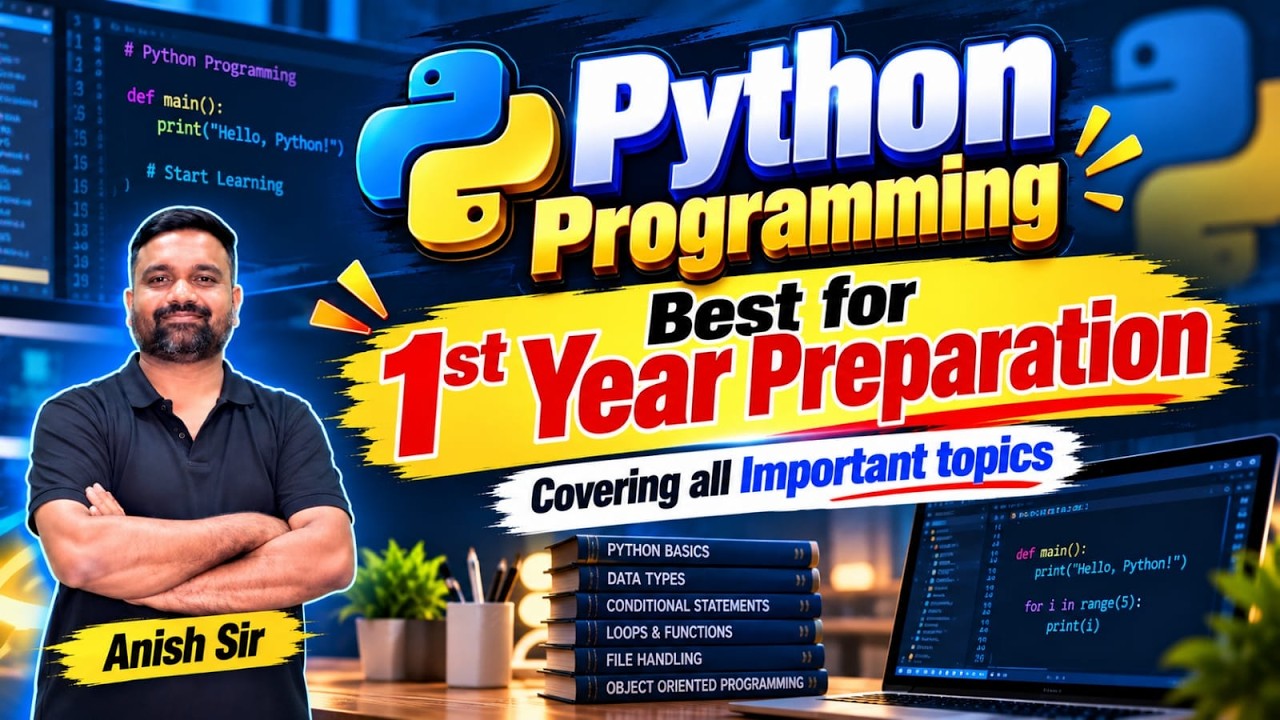 #24 Patterns in Python | By Anish sir - YouTube