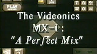 Videonics MX1  'A Perfect Mix'  1994 Full VHS Tutorial