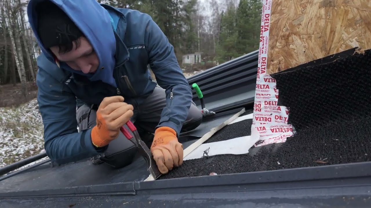 Примыкание к шахте на кликфальце