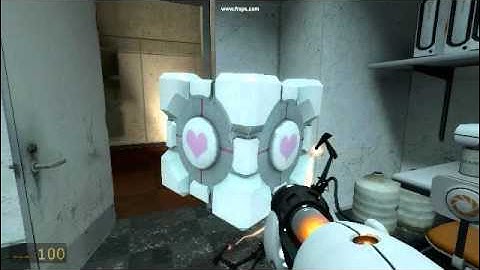 Portal - The Companion Cube was a mistake