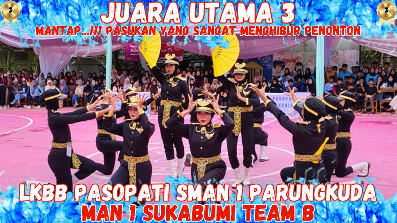 MAN 1 SUKABUMI JUARA 3 - LKBB SMAN 1 PARUNGKUDA