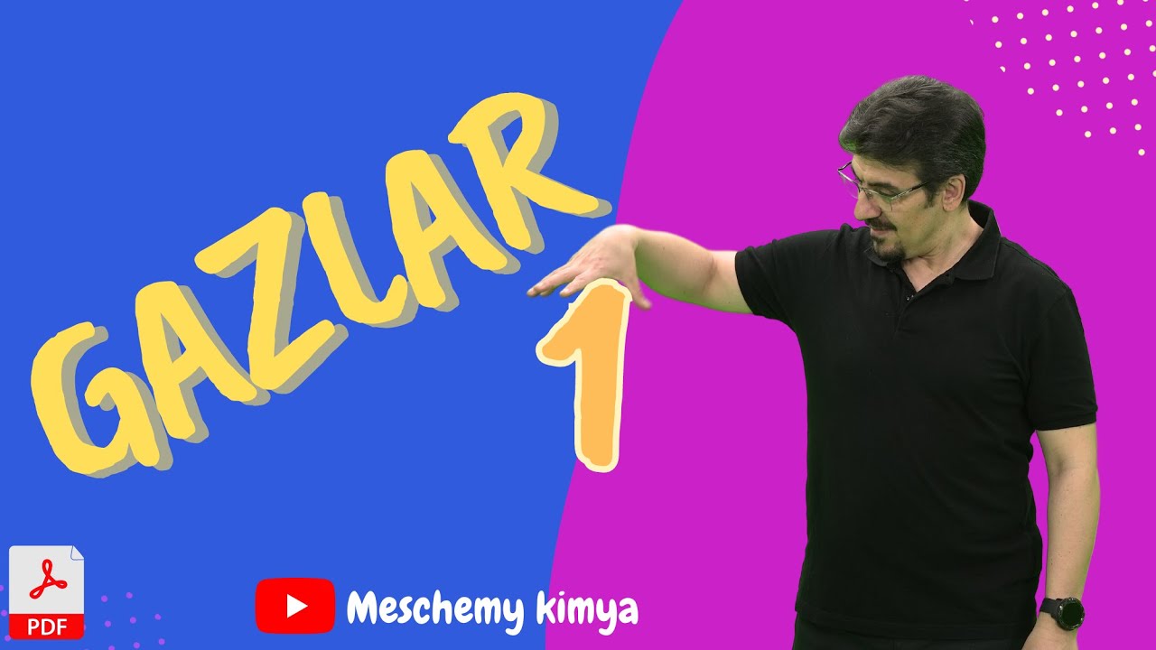 Gazlar, ideal gaz denklemi, Gaz kanunları PDF