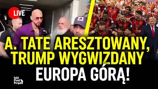A. Tate arrested, Trump booed! Europe on top! | IPP