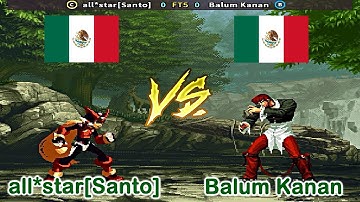 SNK vs. Capcom - SVC Chaos Super Plus - all*star[Santo] vs Balum Kanan FT5