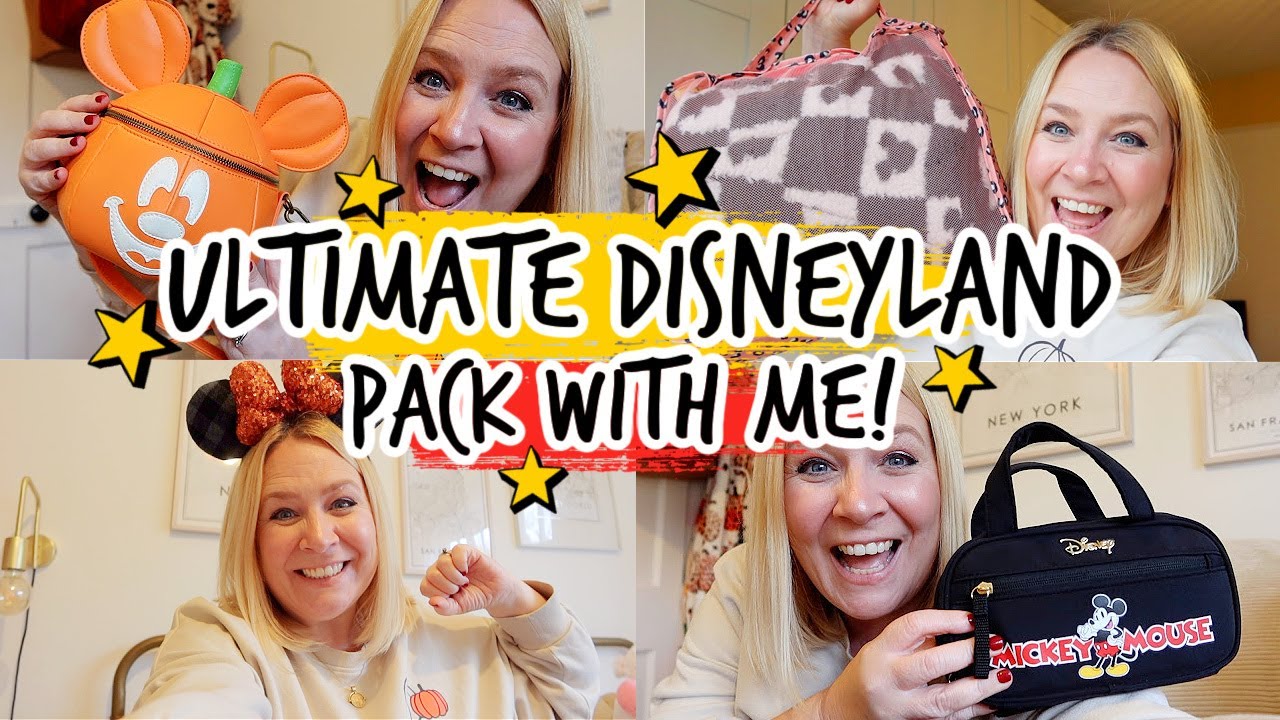 ULTIMATE DISNEYLAND PARIS PACK WITH ME! Tips, Tricks & Disney Chats! 🏰