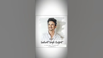 14 June 2020 💔| Susant Singh Rajput Status |SSR Status | Susant Singh Song #sushantsinghrajput #ssr