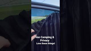 Van Campers Need Privacy! Magnetic Curtains, These Things are Fabulous! #moderndaypilgrim