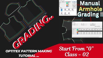TEE SHIRT GRADING || GRADING || HOW TO MEET ARMHOLE CIRCUM GRADING || OPTITEX TUTORIAL ||