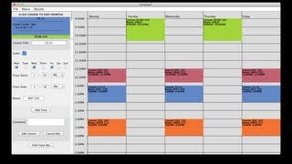 Free College Schedule Maker/Builder (Link in description) screenshot 4