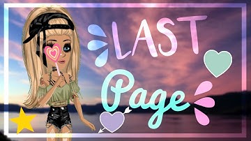 ♥ The Last Page Challenge ♥ ItzBubble x MSP ♥