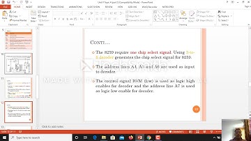 8259A PROGRAMMABLE INTERRUPT CONTROLLER (part I)
