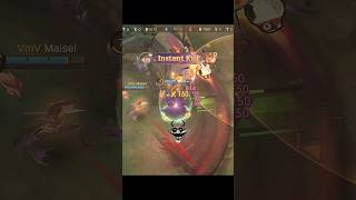 GUSION INSTANT KILL MINSITTHAR 💀⁉️#shorts #mobilelegends #viral