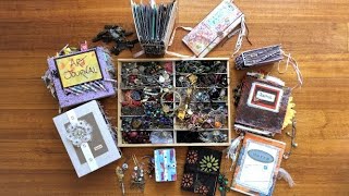 Book Jewellery/Jewelry for Junk Journals (JOURNAL BLING)