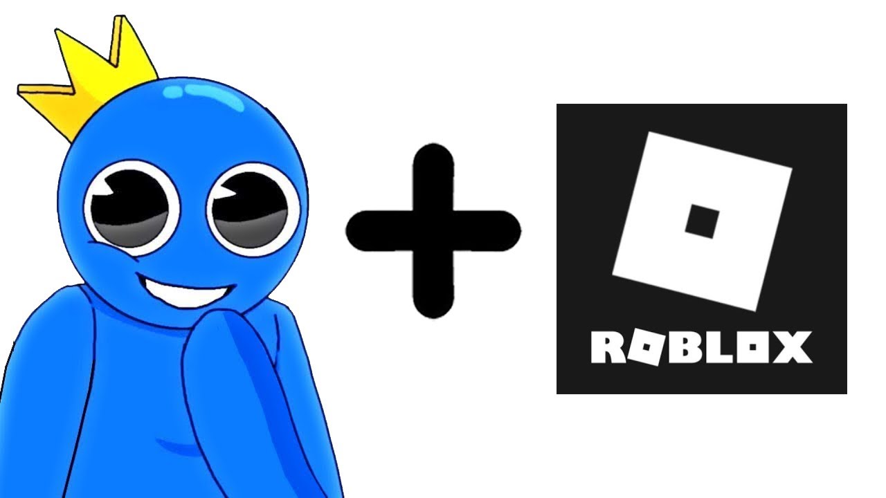 Blue + Roblox = ??? Roblox Rainbow Friends Animation - YouTube