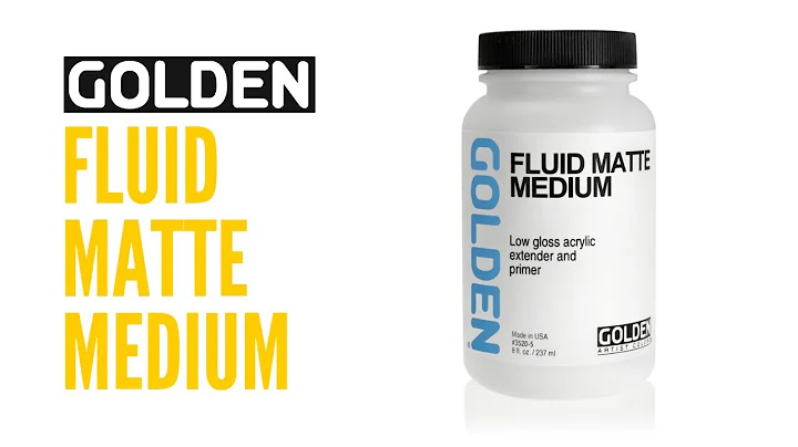 Golden Fluid Matte Medium