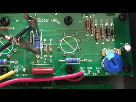 How to bias an EVH 5150 iii 50 watt 6L6 head - YouTube