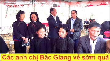 Hát sli đám cưới Bản Thí - Các anh chị Bắc Giang vội về sớm quá