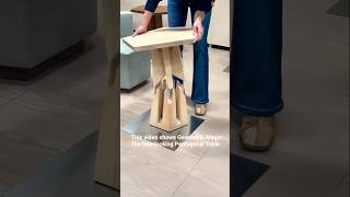 Geometric Magic: The Interlocking Pentagonal Table