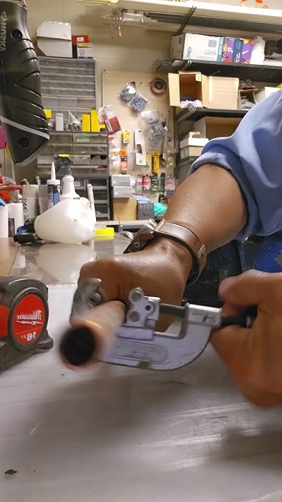 how-to-cut-brass-tube-easy-youtube