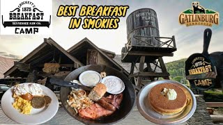 Crockett’s Breakfast Camp Review (Best Breakfast In Smokies) Gatlinburg TN