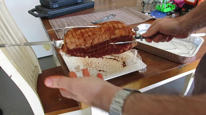 HQW #59 - Home Q-ing Pork Shoulder (Boston Butt) with a Weber Q Rotisserie