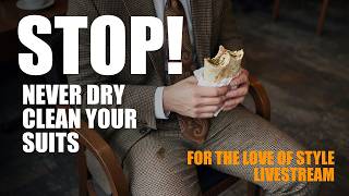 How to clean your suits so they last years.